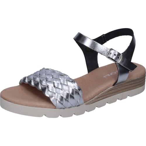 RIZZOLI sandals women leather silver