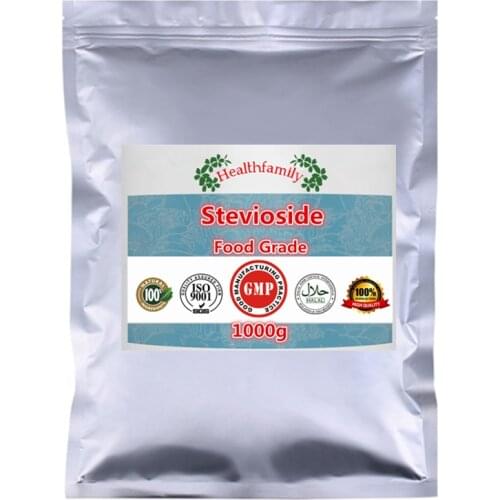 100% Organic Premium Stevia Extract Powder,Steviosides Powder,Natural Zero Caloris Sweetener,Substitute Sugar,Free Shipping