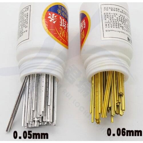100PCS/BOX Sliver/Golden Color High Quality Used Locksmith Tools Tin Foil Tools