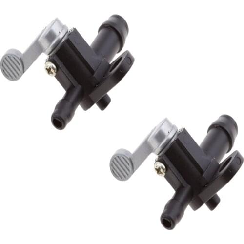 2 Pieces Fuel Valve Switch Petcock Assembly for Yamaha PW50 PW 50 Pit Bike Dirtbike