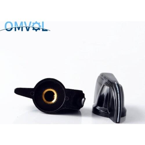 Duck mouth Bakelite Knob Switch Potentiometer Instrument Knob L40MM Hole 6MM