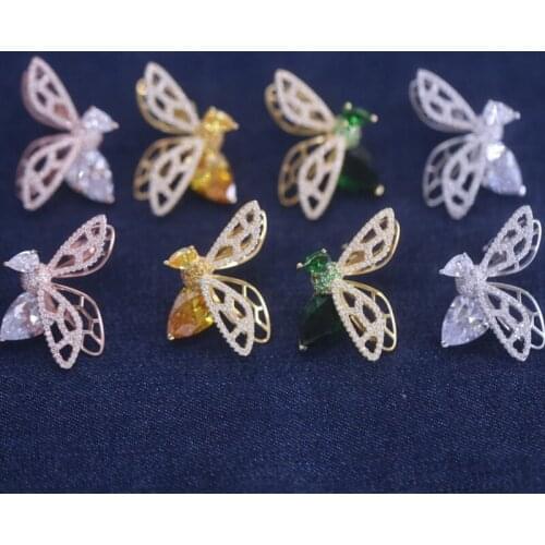 Designer Fashion 925 Sterling Silver Jewelry 3A Cubic Zirconia Party Earring