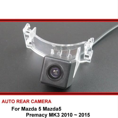 For Mazda 5 Mazda5 Premacy MK3 2010~2015 trasera Car Reverse Backup HD SONY CCD Rearview Parking Rear View Camera Night Vision