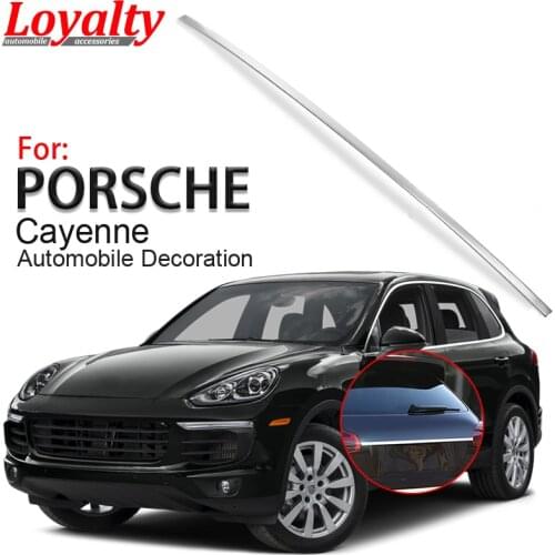 Loyalty for Porsche Cayenne 2015 2016 2017 Rear Door Tail Hatch Trunk Lift Gate Lid Handle Cover Trim Car Accessories Styling