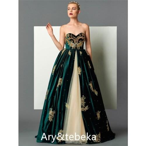 Sweetheart Velvet Appliques Sleeveless Beading Embroidery Floor-Length Evening Dress 2021