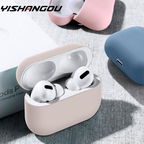 Fashion Soft Transparent Silicon Earphone Case For Airpods Pro Shockproof Cover For Air Pods 3 Cases Split Ultra Thin Protector