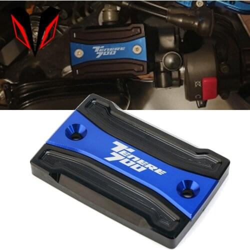 For YAMAHA TENERE 700 2019 2020 Tenere700 XTZ 700 2021 Motorcycle CNC Front Brake Fluid Reservoir Cap Oil Cylinder cover