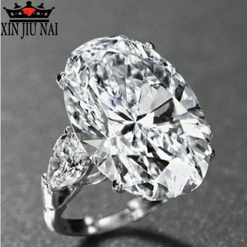 Deluxe exquisite square high quality crystal zircon Royal Princess ring leisure Jewelry Party Fashion Gift Elegant Womens Ring