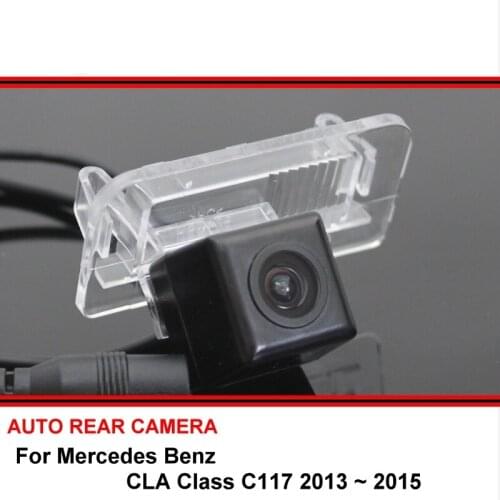 Fisheye SONY For Mercedes Benz MB CLA Class C117 2013-2015 Night Vision Car Reverse Backup Parking Rear View Camera HD CCD
