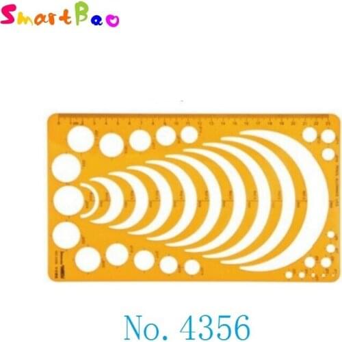Arc Radius Drawing Template No.4356