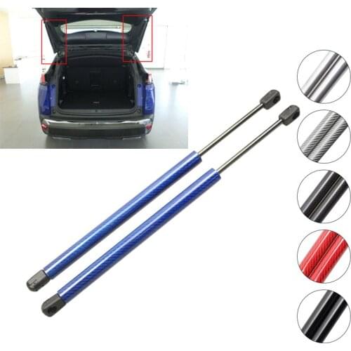 Carbon fiber for Peugeot 3008 SUV 2016-2020 AUTO Rear Trunk Tailgate boot Lift Supports Gas Struts springs dampers bars