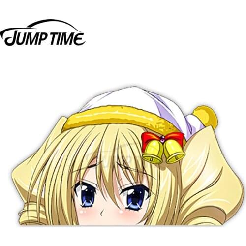 Jump Time Anime High School DxD Ravel Phenex 62 Bumper Window Helmet Vinyl Decal Peeker Car Stickers
