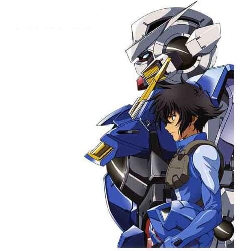 Funny 13cm X 7.9cm for Anime Gundam Personality Suitable for Any Flat and Smooth Clean Surface Vinyl Car Stickers and Decal