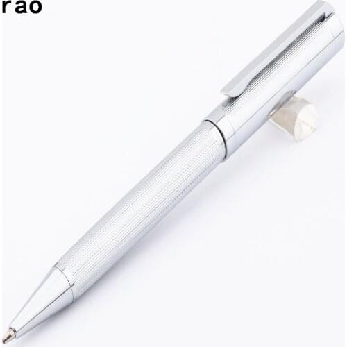 High quality 155 Platinum Metal Business office Medium Nib Ballpoint Pen New school students Stationery supplies
