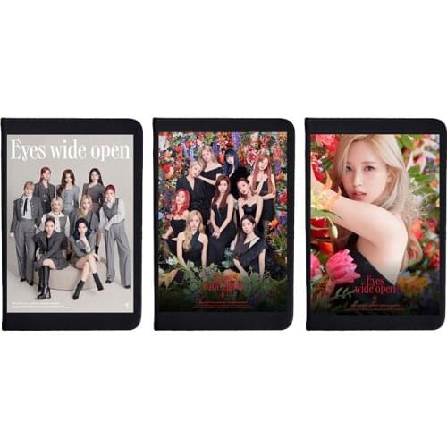 1pcs Kpop TWICE Notebook Regular Second Series New Song I Can't Stop Me Peripheral Diary Creative Black Matte Stationery Set