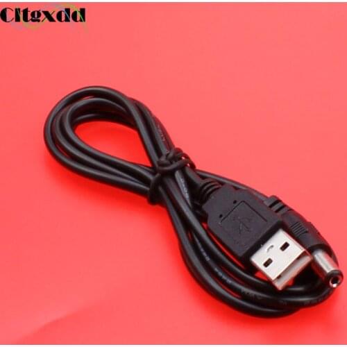 1Pcs Micro USB male plug interface 5.5*2.1mm socker connector Convertor Cable Pure Copper DC Charging Cord Length : 0.8m