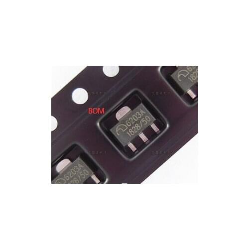 30pcs/lot ME6203A50PG LDO 5V SOT89 6203A-5.0 In Stock