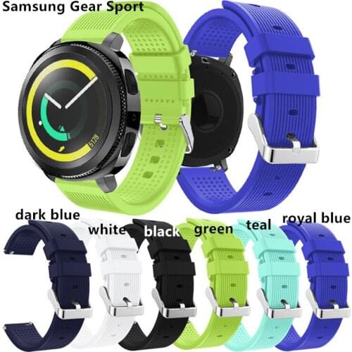 50pcs New Arrival Smart Watch Strap Watch Band Sport Soft Silicone Replacement Wristband Wrist Strap For Samsung Gear Sport