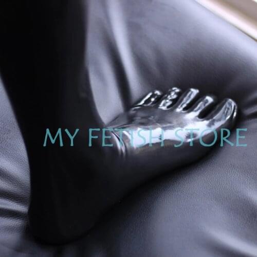 DM81952)Top quality 100% natural latex zentai accessories rubber toes socks fetish wear