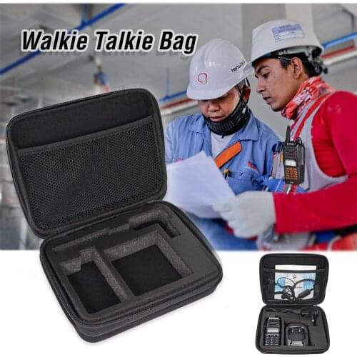 Car Walkie Talkie Handbag Portable Radio Case Carring bag Storage box For UV-82 UV82 BF-888S UV5R Pro UV3R Launch Hunting Bag