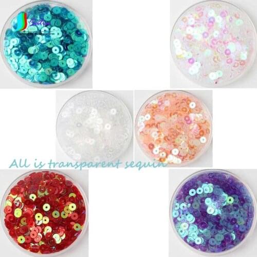 White/purple/pink/red Mini Round Sequins For Dance Clothes Sewing Decoration DIY Accessory Small Size Sequins S0463H 4mm/0.4cm