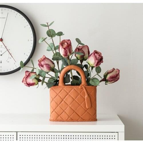 Vase Decoration Creative Simple Flower Arrangement Home Furnishing Decoration Light Luxury Model Room Living Room Vase