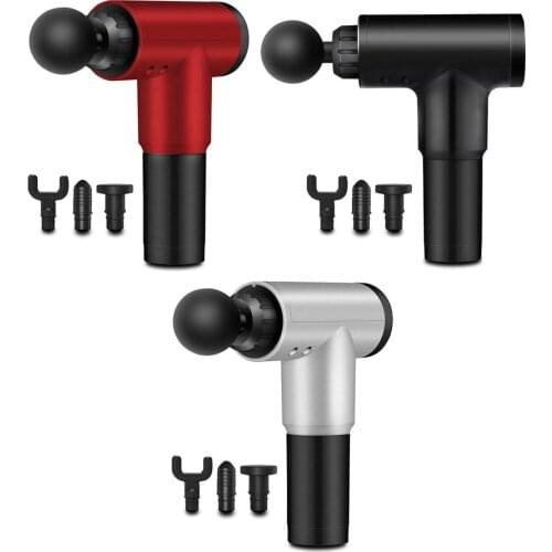 Electric Fascia Gun Massage Gun Muscle Relaxer Neck Massager Fitness Home Impact Gun Movement Recovery Noise Reduction Design