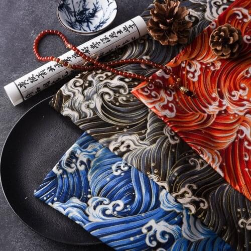 Bronzing Wind Cotton Fabric Comfortable Breathable Skin-friendly Pillowcase Tablecloth Purse Clothing Fabrics Handmade DIY