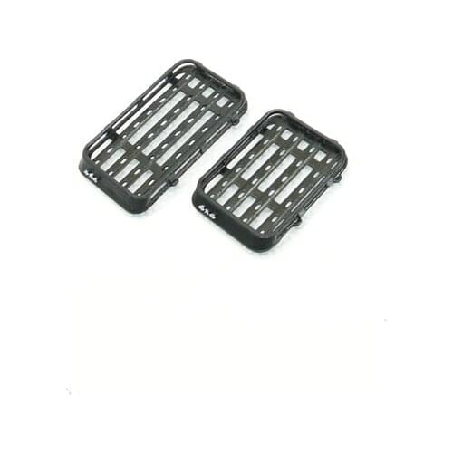 1:64 Hand-made simulation car model luggage rack roof rack off-road 4X4 garage scene display modification