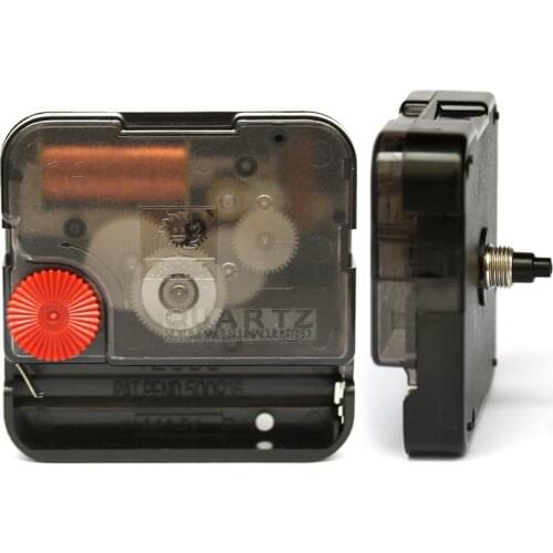 12888SB2 Sweep Screw in type Clock Accessory 5mm Black screw axis Quartz Movement With Clock Hands DIY Clock Kits