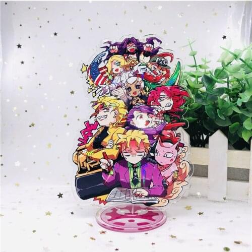Bizarre Adventure Josuke Koichi Okuyasu Jotaro Rohan Acrylic Stand Figure Desktop Decoration Collection Model Toy Doll