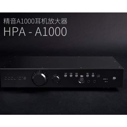 NEW product HPA-A1000 balanced preamplifier, dynamic, flat-panel universal headphone amplifier, input sensitivity: +6 dBu