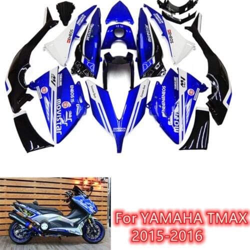 For Yamaha TMAX530 Tmax 530 2015-2016 Motorcycle ABS Jet Fairing Body Kit T-MAX 560 2019 2020 fairing
