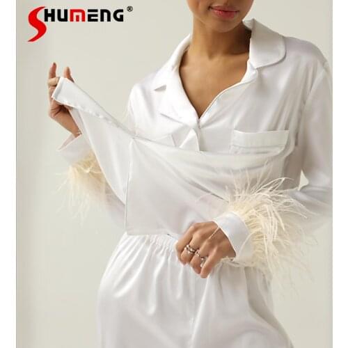 Shumeng Women's Pajamas-shirts