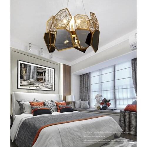 Nordic neo-classical personality design chandelier post-modern creative living room restaurant cafe club villa lamps