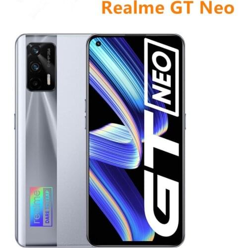 Realme GT NEO 5G Dimensity 1200 SmartPhone 6.43 Inch 120Hz Super AMOLED 64MP 4500Mah 50W Flash Charger