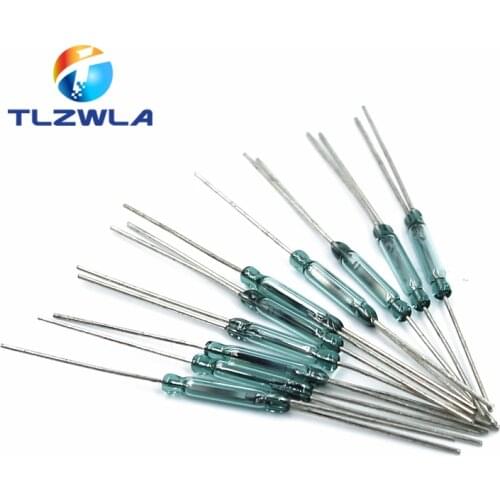 5-10PCS Reed Switch 3Pin Magnetic Switch 2.5*14mm Normally Open Normally Closed Conversion 2.5X14MM NO NC Conversion for Sensors