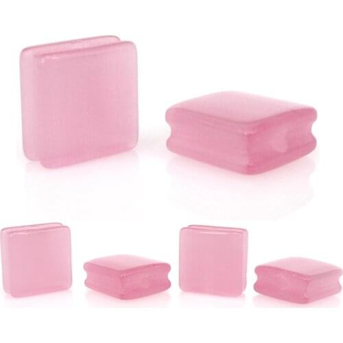 10mm Natural Square Stone Charm Cats eye Beads DIY Macrame Bracelet For Jewelry Making CAB Accessories 10Pcs Wholesale