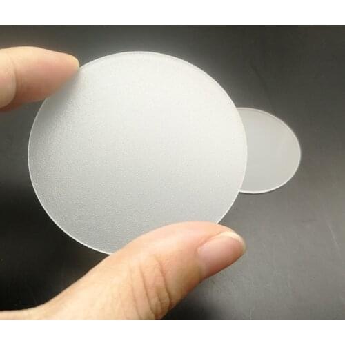 5 Pieces LED Flashlight Torch Filter PC Lens White color Flashlight diffuser Lens