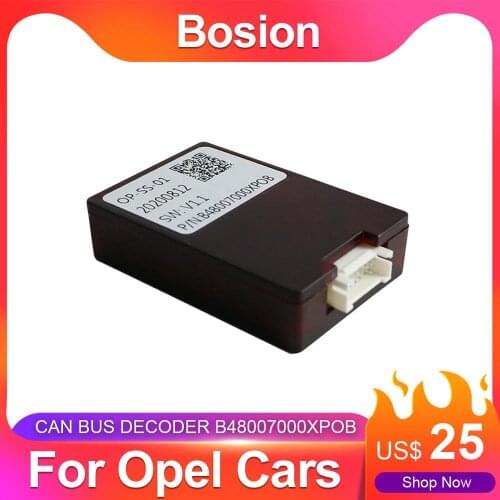 Bosion Android Car Media Player Navi Radio CANBUS BOX For Opel Astra/Zafira/Abtara/Vectra/Corsa/Meriva/Combo/Agila