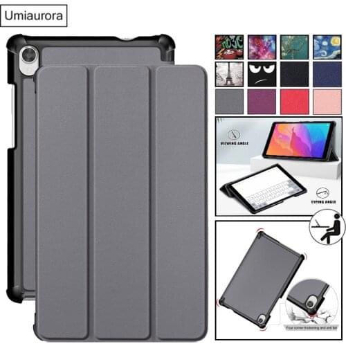 Case For Lenovo Tab M8 FHD TB-8705F 8705N Flip Cover For Lenovo Tab M8 HD TB-8505X 8505F Magnetic PU Leather Capa Funda Coque