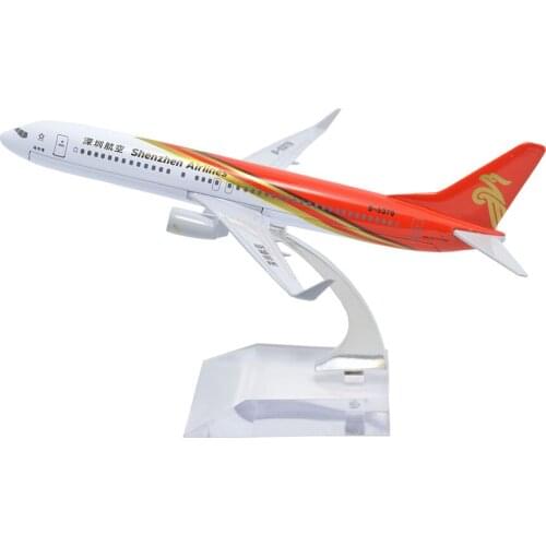 TANG DYNASTY(TM) 1:400 16cm Boeing B737-800 China Shenzhen Airlines Metal Airplane Model Plane Toy Plane Model