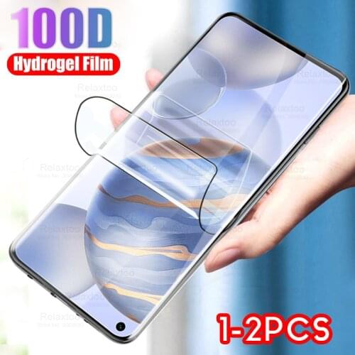1-2pcs Hydrogel film for huawei honor 30 premium 30s v 30 pro plus 20 lite 20s 20lite v20 phone Screen Not Glass protective film
