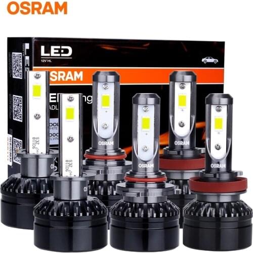 OSRAM h4 led Headlight 9005 9006 HB3 HB4 LED H11 H1 9012 HIR2 HB2 H7 led 6000K 12v fog lamp bulbs car para carro led auto light