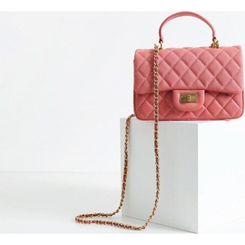 2021 New Shoulder Bag Exquisite Women Small Square Bag High Quality Leather Fashion Crossbody Bag For Women