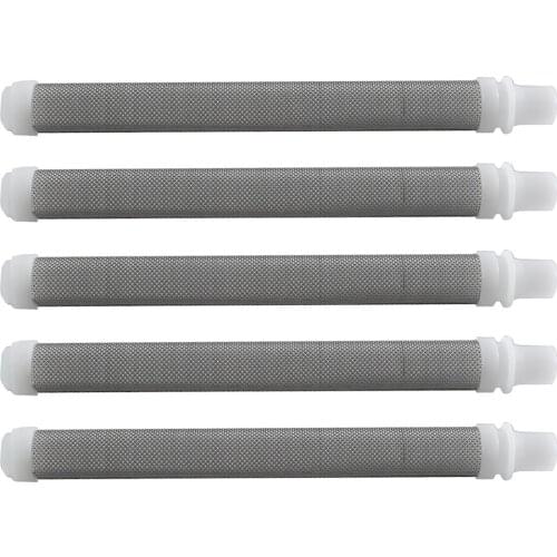 Pouvoir 5pcs 60 Mesh airless paint spray gun filter screen elements Fit for Sprayer