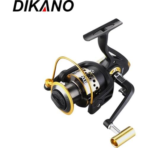 LA Series Spin Fishing Reel Light Weight Ultra Smooth Reel 5.2: 1 High Speed Metal Spin Reel Send Line Tools