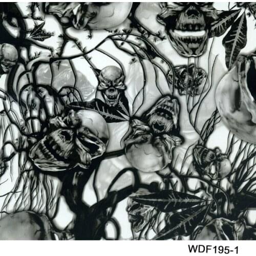 TSAUTOP Size 1m x 10m water transfer printing marble pattern hydrographic films WDF195-1