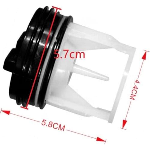 Drain pump plastic plug replacement for Haier washing machine