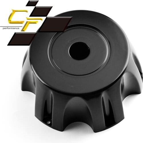 1pc 126mm Wheel Hub Cap Cover #C-835-4 Auto Accessories Decoration For Car Refit Styling Bright Black ABS